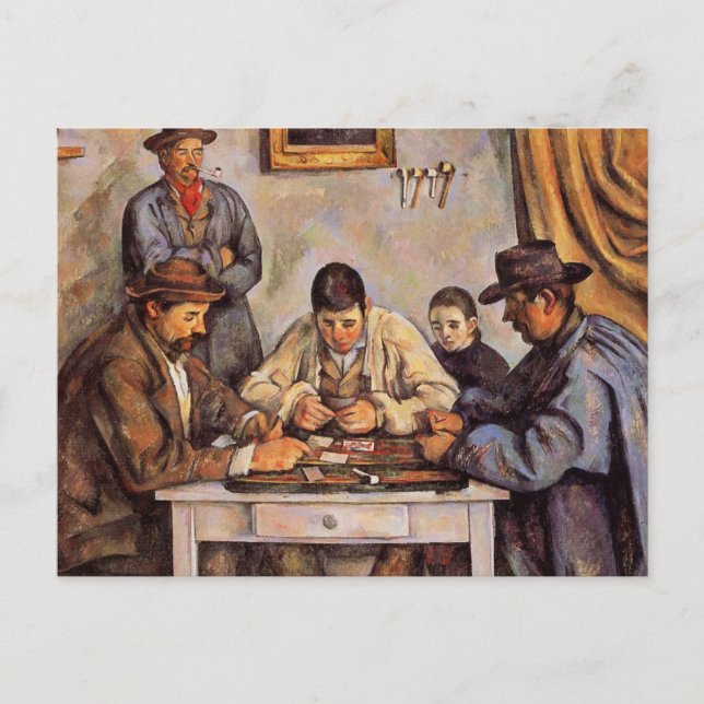 Cezanne - The Card Players, 1892 (Front)
