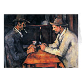 Cezanne - The Card Players (2) (Front Horizontal)
