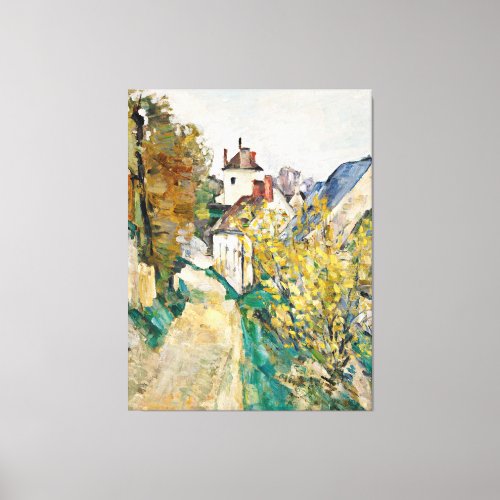 Cezanne The House of Dr Gachet Auvers_sur_Oise Canvas Print