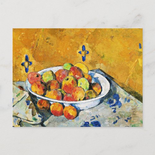 Cezanne _ The Plate of Apples Postcard