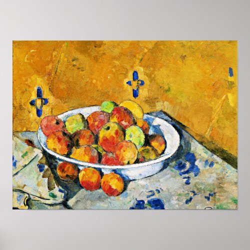 Cezanne _ The Plate of Apples Poster