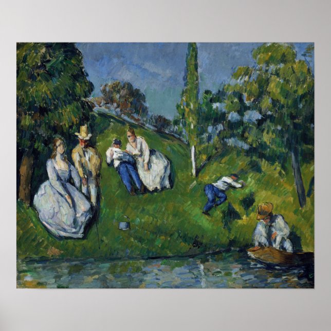 Cézanne - The Pond Poster (Front)