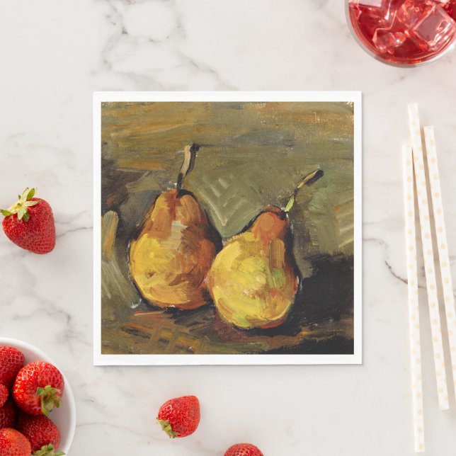Cezanne - Two Pears Napkins (Insitu)