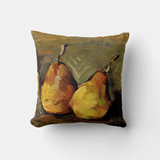Cezanne - Two Pears Throw Pillow (Front)
