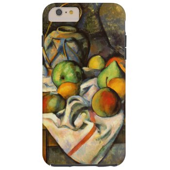 Cezanne Vase Paille Vintage Art Tough Iphone 6 Plus Case by encore_arts at Zazzle