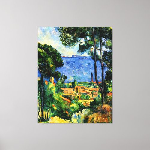 Cezanne _ View of lEstaque Canvas Print