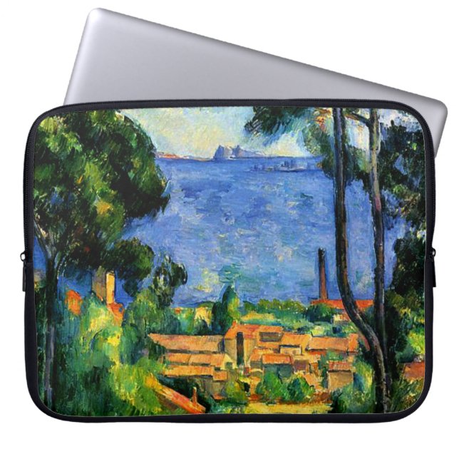 Cezanne - View of l'Estaque Laptop Sleeve (Front)