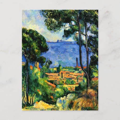 Cezanne _ View of lEstaque Postcard