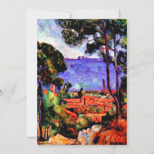 Cezanne - View through the Trees Card