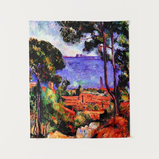 Cezanne - View through the Trees Tapestry (Front)