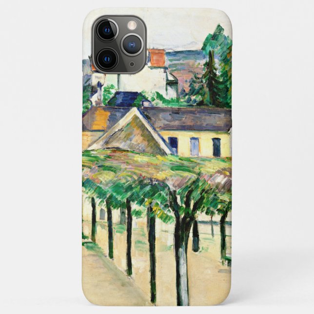 Cezanne - Village Square, fine art Case-Mate iPhone Case (Back)