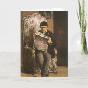 Cézanne's Artist's Father Card