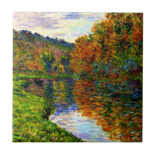 Cezannne - Arm of the Jeufosse, Autumn, Ceramic Tile