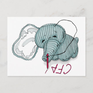 CF4L Hellephant Postcard