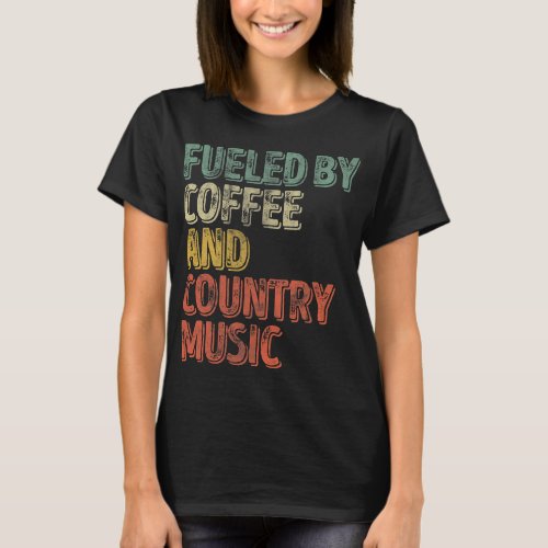 CF Coffee Funny Coffee Lover Shirt Fueled By Coffe