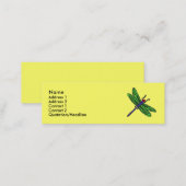 CF- Dragonfly Business Cards... Mini Business Card (Front/Back)