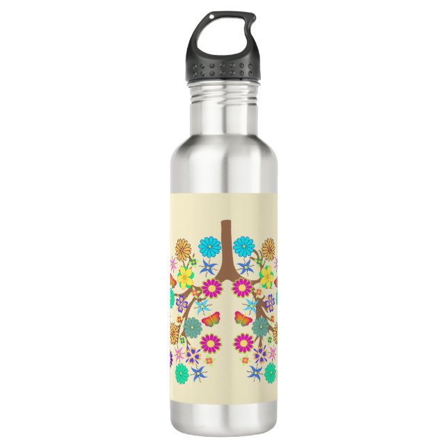 CF Summer Stainless Steel Water Bottle (Front)