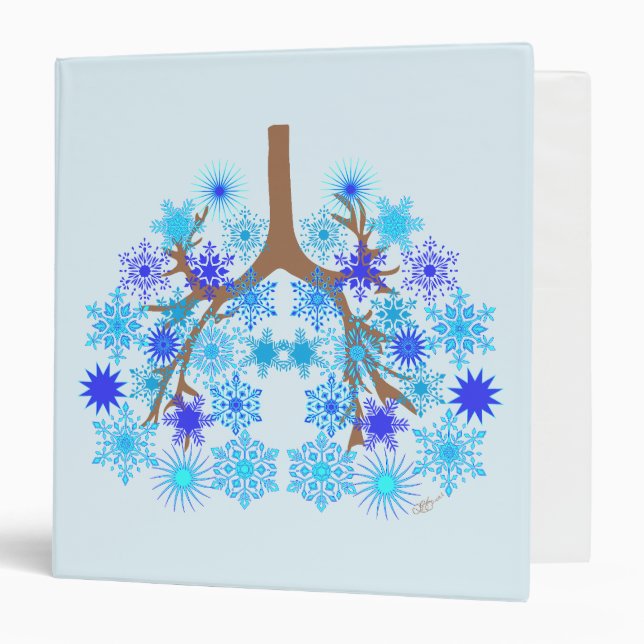 CF Winter  3 Ring Binder (Front/Inside)