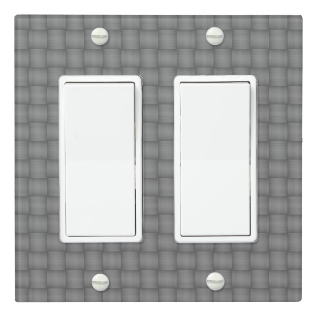 CF (XT1-Var2-Brt) Double Rocker Light Switch Cover (In Situ)