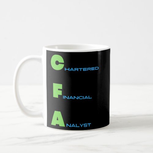 CFA Financial Analyst  Coffee Mug