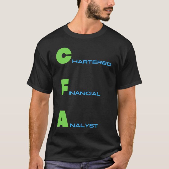 CFA Financial Analyst T-Shirt (Front)