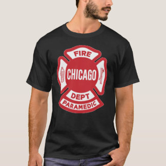CFD Chicago Fire Department Paramedic T-Shirt