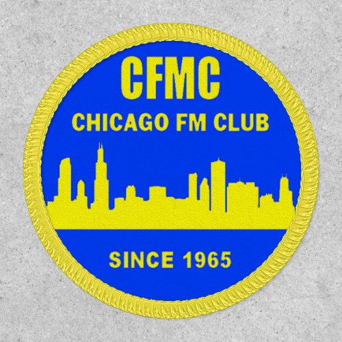 CFMC Round Logo Patch Size and Mountig Options
