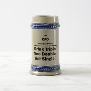 cfo beer stein