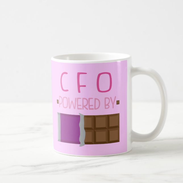 CFO Chocolate Gift for Woman Coffee Mug (Right)