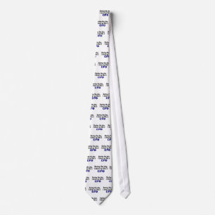 CFO During The Day Neck Tie