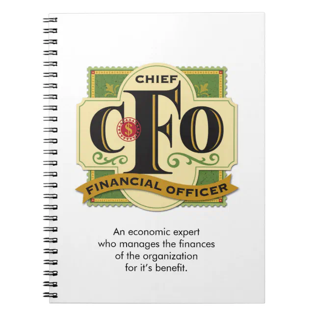 “CFO” Notebook (Front)