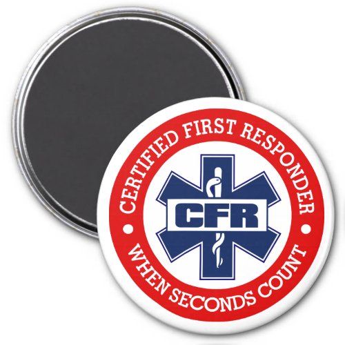 CFR Certified First Responder Magnet