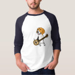 Cg- Beagle Puppy Dog Playing The Banjo Shirt at Zazzle