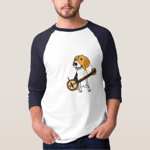 CG- Beagle Puppy Dog Playing the Banjo Shirt