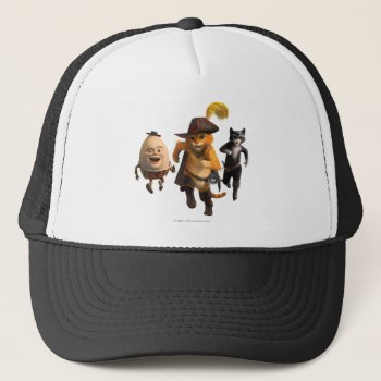 Cg Puss Humpty Kitty Trucker Hat by pussinboots at Zazzle