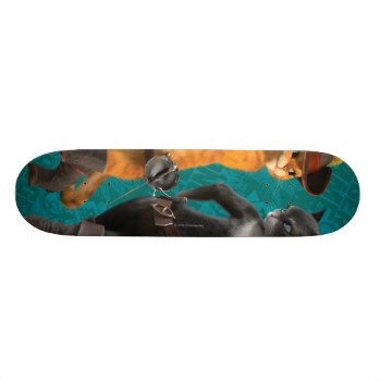 Cg Puss Kitty Skateboard by pussinboots at Zazzle