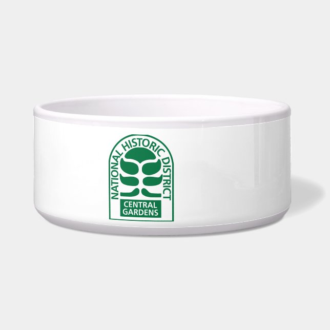 CGA Logo Pet Food Bowl (Front)
