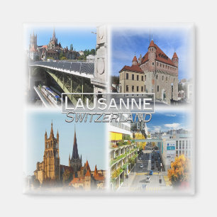 CH0287 Europe, Switzerland, Lausanne, Fridge Magnet
