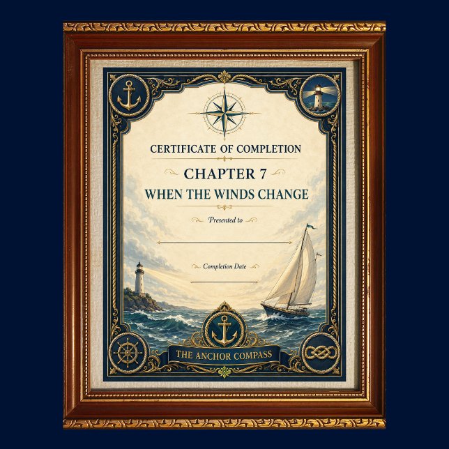 Ch7 When The Winds ChangeCaptains Seel Certificate Poster (Creator Uploaded)