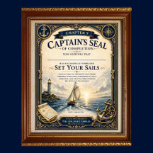 ch9 Set Your Sails Captain Seal Certificate