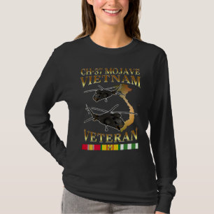 CH 37 mojave helicopter Vietnam war veteran T-Shirt