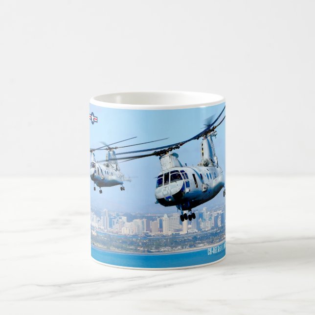 CH-46E SEA KNIGHT COFFEE MUG (Center)