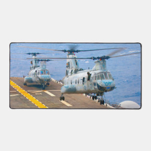 CH-46E SEA KNIGHT DESK MAT