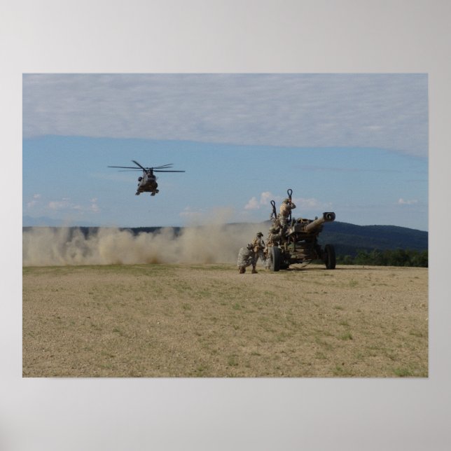 CH-47 Chinook Helicopter Poster (Front)