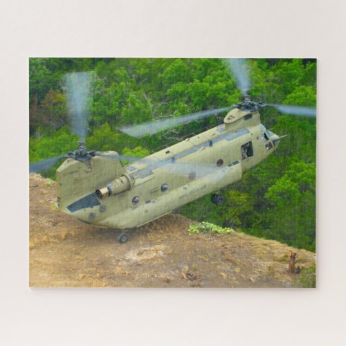 CH_47F CHINOOK 16x20 INCH Jigsaw Puzzle