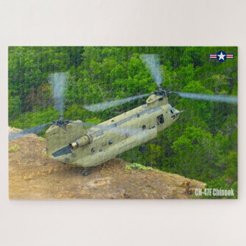 CH_47F CHINOOK 20x30 INCH Jigsaw Puzzle