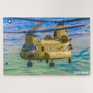CH-47F CHINOOK (20x30 INCH) Jigsaw Puzzle