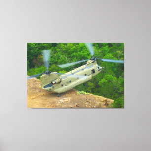 CH-47F CHINOOK 32x48 Canvas Print