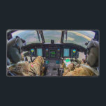 CH-47F CHINOOK COCKPIT DESK MAT<br><div class="desc">The CH-47 Chinook is an American twin-engined, tandem rotor helicopter developed to be one of the heaviest lifting helicopters. First introduced in 1962, the CH-47 Chinook is still one of the fastest helicopters in US military service. Capable of transporting troops and vehicles internally it also can handle underslung loads such...</div>