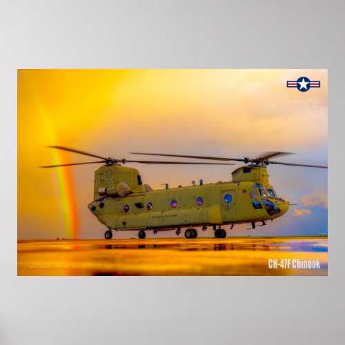 CH_47F CHINOOK POSTER